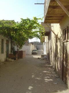 Typische Gasse in El Quseir