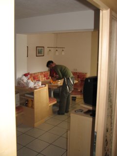 Blick in die Wohnk&uuml;che