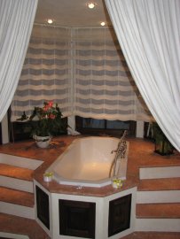 Badewanne im Master-Bedroom