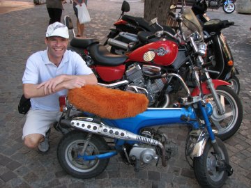 Toller Sattel! Den will ich auch f&uuml;r mein Velo!