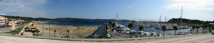 Strandpanorama Cavalaire-sur-Mer