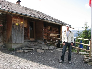 Roman vor dem Laubb&auml;rgli