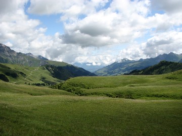 ...mehr Bergwiesen und mehr Alpen...