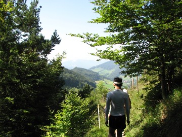 Auf dem Weg zu einem Waypoint