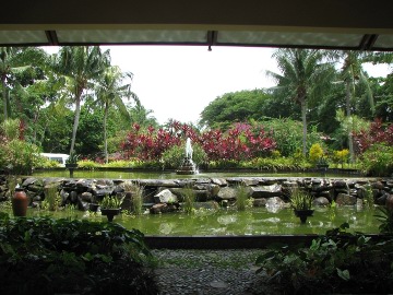 Kleiner Brunnen neben der Lobby