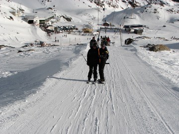 Mario und Efan am (langen) B&uuml;gellift